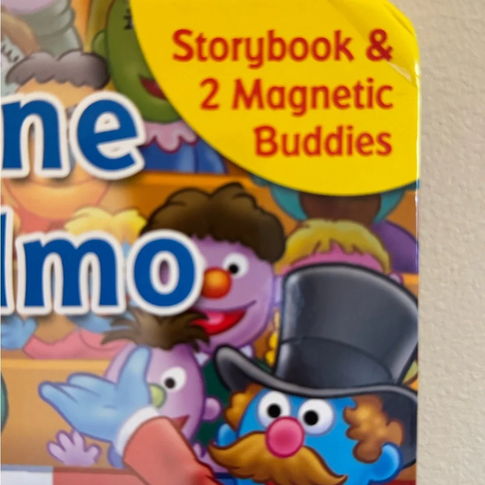 Sesame Street Elmo and Friends Magnetic Play Book